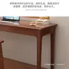 Escritorio de Madera Maciza Oficina Luz de Lujo Escritorio para Computadora Dormitorio con Cajón Escritorio Largo para Oficina Estudiante de Secundaria Mesa de Escritura para el Hogar