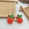Manualidades para Niños Bolas de Pelo de Lana Mini Frutas Creativas Hechas a Mano Lindos Accesorios para el Cabello Dibujos Animados Accesorios para Ropa de Niños