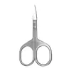 Tijeras Grandes para Recortar Cejas en Forma de Anillo, Recorte de Vello Nasal, Tijeras para Cejas Estilo Salón de Belleza Profesional, Tijeras para Pestañas, Tijeras de Belleza para Regalo Corporativo
