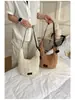 Bolsa para Mujer 2026 Nuevo Diseño de Nicho Perezosa Versátil Casual Vacaciones Calada Bolso de Playa de Moda Bolso de Hombro Cruzado