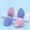 Esponja de Maquiagem Cortada na Diagonal Personalizada, Esponja Puff de Três Cortes, Esponja de Maquiagem para Uso Seco e Úmido, Esponja de Maquiagem para Base em Pó, Esponja de Maquiagem