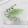 Plantas de Hojas Simuladas Escandinavas Plantas Verdes Falsas de Interior Adornos Arreglo Floral de Mesa para Sala de Estar Decoración Venta al por Mayor