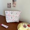 312282 Bolso de Cosméticos Nuevo Lindo y Suave de Otoño e Invierno para Mujer Acolchado de Gran Capacidad Portátil Bolso de Cosméticos