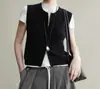 Esencial para Capas MUTO: Chaleco cárdigan de punto suave, amigable con la piel, versátil, minimalista, con doble cremallera para mujer, nuevo modelo 2026