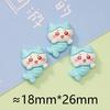 Cartoon Cute Variety Jiyka Wow Resina DIY Creme Cola Telefone Móvel Caso Brinquedo Infantil Chave Sapato Fivela Acessórios