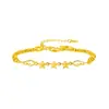 Pulseira Original de Asa Estrela de Cinco Pontas Decoração de Pulso Criativa Anjo Estrela Pulseira Estrela Tripla Venda por Atacado