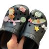 Zapatos Croc, Zapatos con Lazo, Accesorios de Flores, Lindos Accesorios de Decoración para la Parte Superior del Zapato de Cachorro de Dibujos Animados, Hebillas para Zapatos, Venta al por Mayor de DIY para Zapatos