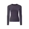 Camiseta Deportiva Casual de Manga Larga Antibacteriana Transpirable Ajustada para Yoga, Running, Entrenamiento, Top de Fitness