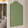Estante de Pared con Tablero Perforado de Madera Estante para Flores de Balcón Colgante de Pared para Plantas Verdes Estante de Exhibición de Pared con Forma de Fondo para Sala de Estar