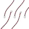 Arnés de Cableado Digital de Cable de Terminal Blanco y Negro Personalizado Resistente a Altas Temperaturas PVC Enchufe Macho y Hembra Mínimo de Pedido 1m Soporta Muestras