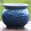 Vaso de cerâmica carnudo, planta de cerâmica, cerâmica retrô, areia roxa, atacado, simples, criativo, grande, pequeno, vaso de cerâmica, especial, desktop