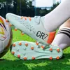 Cross-border Dropshipping Chuteiras de futebol infantis TF gramado para adolescentes e estudantes AG travas longas para treino calçados esportivos para meninos