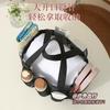 Bolsa de playa de gran capacidad, bolsa de malla para guardar juguetes, bolsa de almacenamiento hueca multifuncional portátil para viajes, para trajes de baño, al por mayor