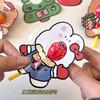 Tarjeta de cartón con forma de piruleta navideña original de Tengyi, tarjeta de felicitación con bendición, embalaje de regalo de dulces para niños, tarjeta decorativa