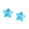 Polvo Brillante Cielo Estrellado de Ensueño Estrella de Cinco Puntas Tridimensional Funda para Teléfono Móvil Pendientes Pasador Joyería de Resina DIY Accesorios Venta al por Mayor