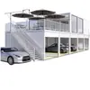 Casas Prefabricadas de Contenedor Calle Comercial Ensamblaje Casas Integradas Bloques de Calle Comercial de Contenedores Creativos Tiendas Móviles
