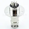 Soquete de Aviação GX16 Flange Fêmea 2/3/4/5/6/7/8/9/10 Plugue Conector Integrado
