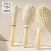 Cepillo de Cojín de Aire Esponjoso Set de Peines para Cabello Largo Combinación Bolsa de Aire Peine para Cabello Lacio Dormitorio de Estudiantes Femenino Hogar Peine de Masaje para Cabello Rizado