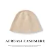 Venta al por mayor de fábrica Cachemira Transfronterizo Otoño/Invierno Estilo Nuevo Color Sólido Cálido Doble Hilo Engrosado Informal Sombrero para Cubrir la Cabeza Sombrero de Pescador