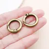 Anillo de Apertura de Resorte de 20-35 mm, Llavero de Anillo de Resorte Universal Redondo, Accesorios para Joyería DIY al por Mayor