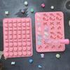 Mini Frutas Silicone Fudge Animal Coelho Chocolate Oceano Mar Coração Biscoito Molde Assar Goma Gota Molde