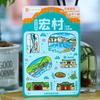 [Hongcun] Imán Original para Nevera de Viaje Recuerdo de Hongcun Tendencia Nacional Diseño Metálico Copyright (Cultura Yifu)