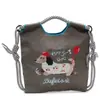 Bolsa de Lona Versátil Estilo Dança do Leão Chinês, Bolsa Pequena de Ombro Único para Mulheres, Nova Bolsa Transversal Mini Leve 2026