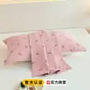 Funda de Almohada de Gasa de Algodón Puro, Funda de Almohada Suave de Alta Gama, Antideslizante para Adultos, Sin Pelusa, Para Estudiantes Nuevos, Pareja, Funda de Algodón