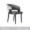 Silla de comedor moderna y minimalista resistente a los arañazos de gato, un sillón elegante y cómodo para uso doméstico, con patas de acero al carbono, adecuado para cafeterías, salas de reuniones y entornos de comedor comerciales