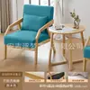 Conjunto de mesa e cadeiras de lazer para varanda um conjunto de três peças com uma mesa e duas cadeiras cadeira de sofá individual estilo log para pousada hotel tamanho grande