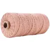 Cuerda Cuerda de Algodón Lino 3 mm de Grosor Cuerda de Algodón Rollo Completo Cuerda para Atar Embalaje Cuerda de Algodón diy Tejido Hecho a Mano Hilo de Algodón de Colores Otro