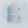 Popular Transfronteiriço A7A8M5 Transparente Colorido Pvc Caderno de Folhas Soltas Caderno Álbum de Fotos Polaroid Cartão de Armazenamento de Adesivos