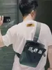 Nova Bolsa de Peito Família H Bolsa Simples Transversal Mochila Masculina Moda Bolsa de Cintura Couro Genuíno Bolsa Feminina de Alto Padrão Bolsa de Ombro Bolsa Feminina