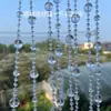 Cortina de cuentas de cristal acrílicas para bodas, cadena de cuentas, cortina, partición de cuentas, camino de boda, escenario, decoración de techo, cadena de cuentas de cristal