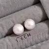 Pendientes para Mujer de Estilo Japonés y Coreano Transfronterizos, Diseño de Nicho de Alta Gama con Incrustaciones de Perlas, Pendientes Versátiles de Lujo Ligero para Mujer