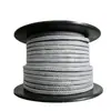 Embalagem de Fibra de Carbono Resistente a Alta Temperatura e Pressão, Embalagem Resistente ao Desgaste para Válvulas e Bombas de Água, Embalagem de Vedação Impregnada com Grafite de PTFE