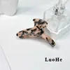 Luohuo Joyería Estilo Coreano Gama Alta Pinza para el Cabello de Acetato Pinza de Tiburón Retro Francesa Pasador para la Parte Posterior de la Cabeza Elegante Accesorio para el Cabello