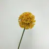 Nova Flor Artificial de Bolinha de Cebolinha Verde Arranjo de Flores para Sala de Estar Casa Dente-de-leão Bola de Cebola Casamento Bola de Plástico Decoração