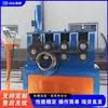 Máquina formadora por doblado en frío de acero redondo y acero plano, máquina enrolladora de perfiles metálicos totalmente automática, máquina formadora de doblado de serpentines de evaporador