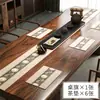 Nova Cerimônia do Chá Zen Chinês Estética da Dinastia Song Caminho de Mesa Protetor Mesa de Chá Absorção de Água Anti-Escaldante Sem Lavagem Resistente à Sujeira Porta-Copos de Chá