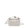 Bolsa Quadrada Pequena Estilo Doce para Mulheres no Atacado, Nova Bolsa de Ombro de Palha Floral Primavera 2026, Bolsa Transversal de Alta Qualidade