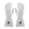 Guantes para Lavar Platos para Mujer, Duraderos para el Hogar Cocina Látex Engrosado Artefacto de Limpieza, Tareas Domésticas, Lavandería, Cuero de Goma Impermeable