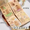 Caderno Encadernado Fofo de Capivara para Estudantes, Caderno A5 Espesso com Pauta de Alta Qualidade, Bloco de Notas de Capivara em Desenho Animado