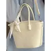 Bolsa de Cesta Estilo Vacaciones Suave y Dulce Primavera/Verano 2026, Bolso de Hombro Cruzado de Textura de Alta Gama Estilo Coreano de Nicho