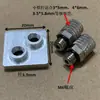 Cabeça de Resfriamento a Água para Laptop Micro Alumínio Pequeno Cabeça Fria Radiador de Chip Pequeno Fino Tubo de Reposição da Cabeça Fria