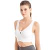 Sujetador Deportivo a Prueba de Golpes con Cierre Frontal Push Up Talla Grande Ropa Interior Fitness Profesional de Alta Resistencia Yoga Correr Chaleco