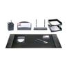 Suporte de Mesa de Couro para Terno com Logo Personalizado Escritório Suporte de Mesa Papelaria Porta-Arquivos de Mesa Caixa de Cartões de Visita
