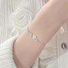 Pulsera de Flor de Cerezo de Plata de Ley S925 para Mujer, Lujo Ligero, Nicho, Gama Alta, Exquisita, Nueva Joyería Popular, Regalo de San Valentín