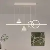 [Estrictamente Seleccionado] Nuevo Modelo 2025 Simple Moderno Elegante Restaurante Bar Mostrador Lámpara Colgante Inteligente Guangdong Zhongshan Led para Uso Doméstico
