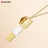 Transferencia Caliente Transfronterizo AliExpress Explosiones Sobre Necklace Personalidad Creativa Carta de Amor Sobre Necklace